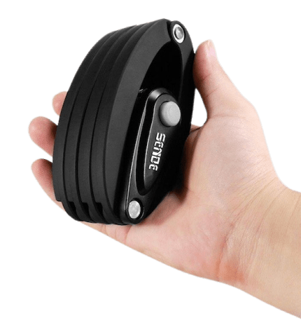 Combination folding lock