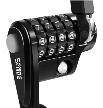 Combination folding lock