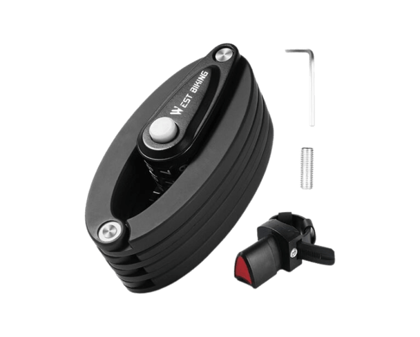 Combination folding lock