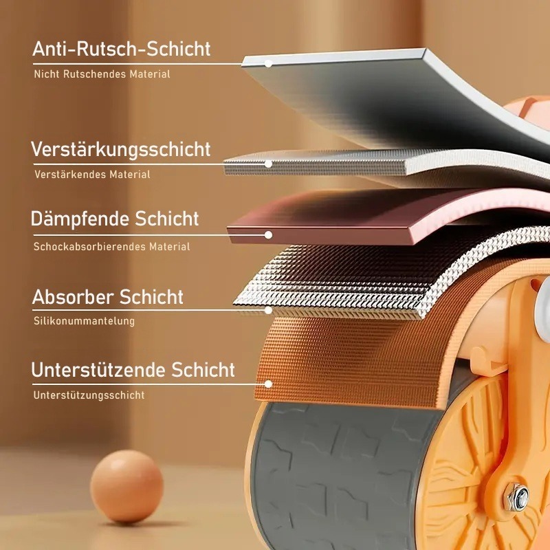 VitaGlide abdominal muscle roller