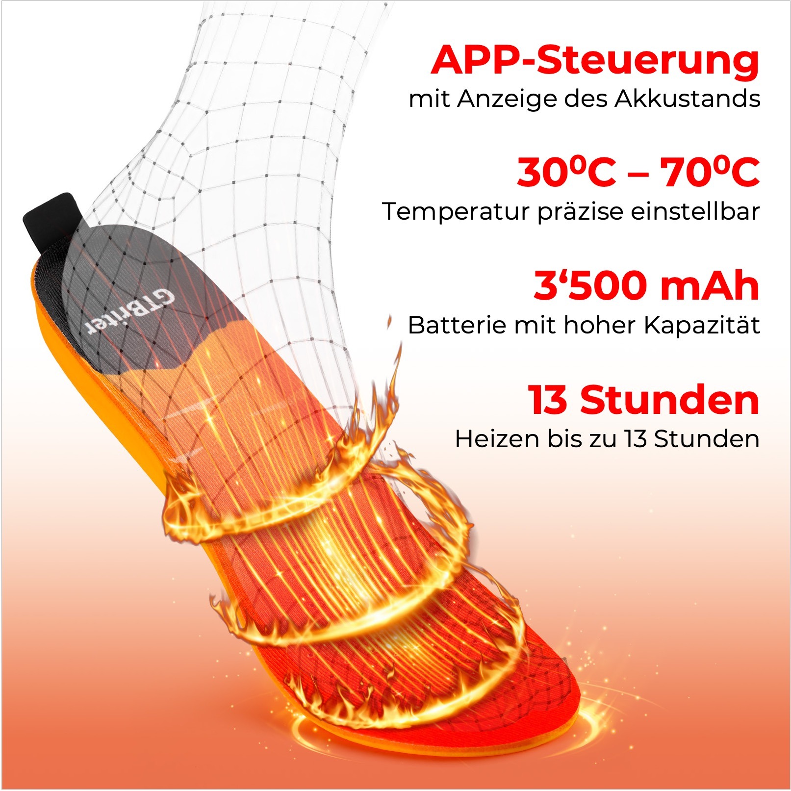 heated shoe insoles