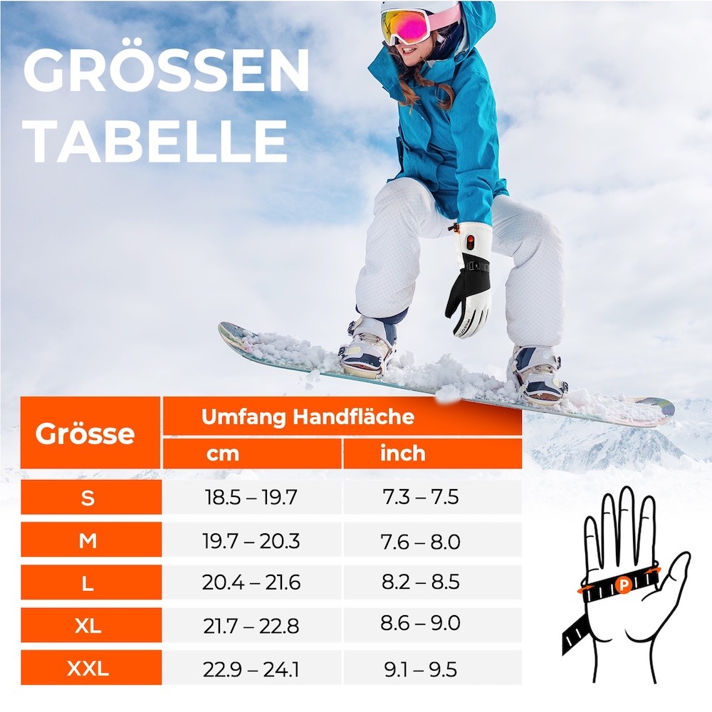 Heated gloves Heated gloves