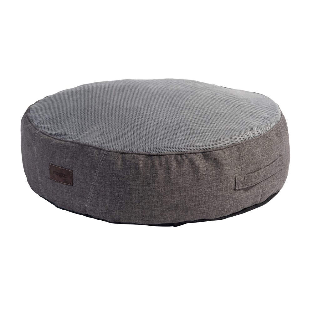 Rogz Podz Lounge Round Flat Grey for Dogs