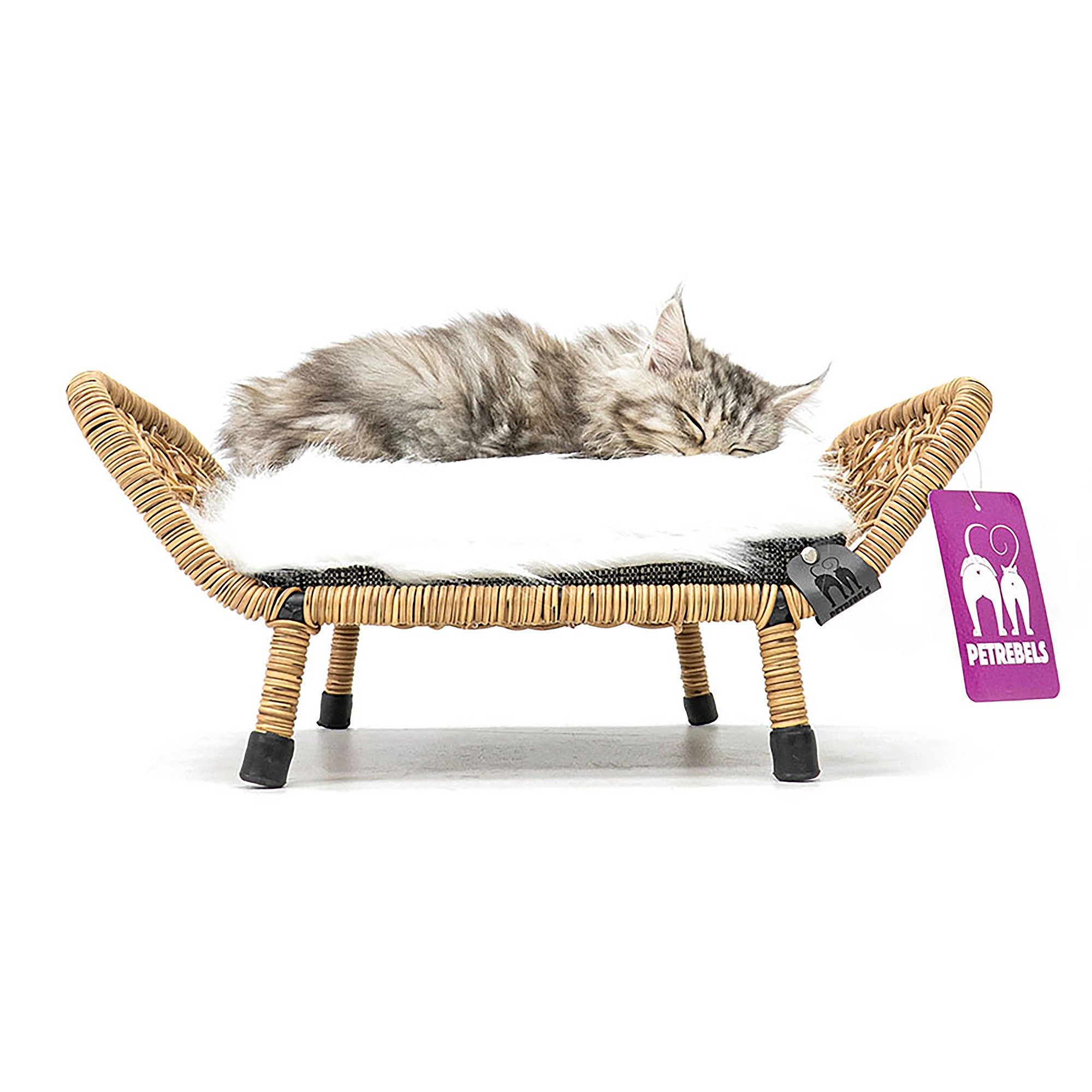 PetRebels cat bed House of Heaven Rome 47 in cream