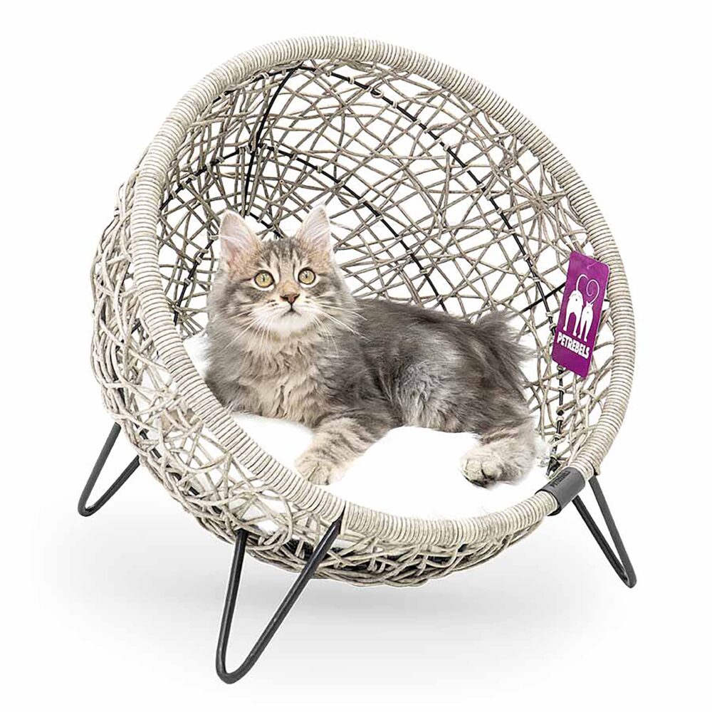 PetRebels cat bed House of Heaven Amsterdam 47 in gray