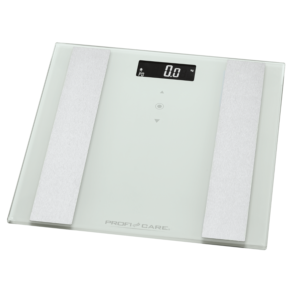 Bathroom scales, white