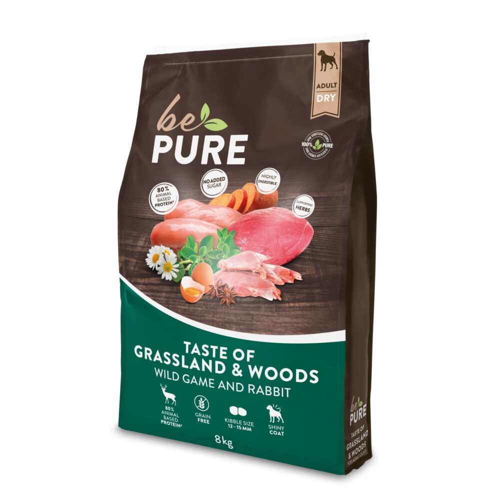 bePure Taste of Grassland and Woods Adult dry dog ​​food
