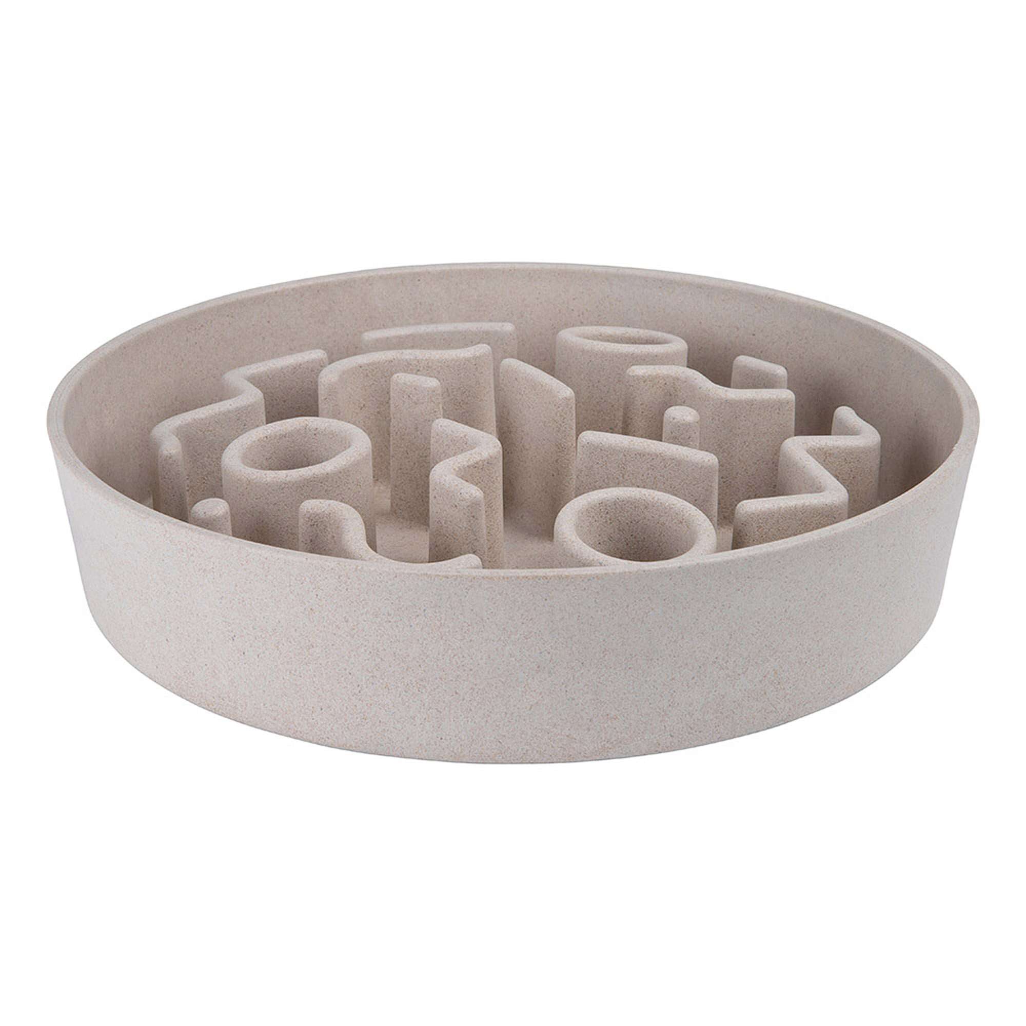 District70 Bamboo Slow Feeder Bowl for Dogs Assorted