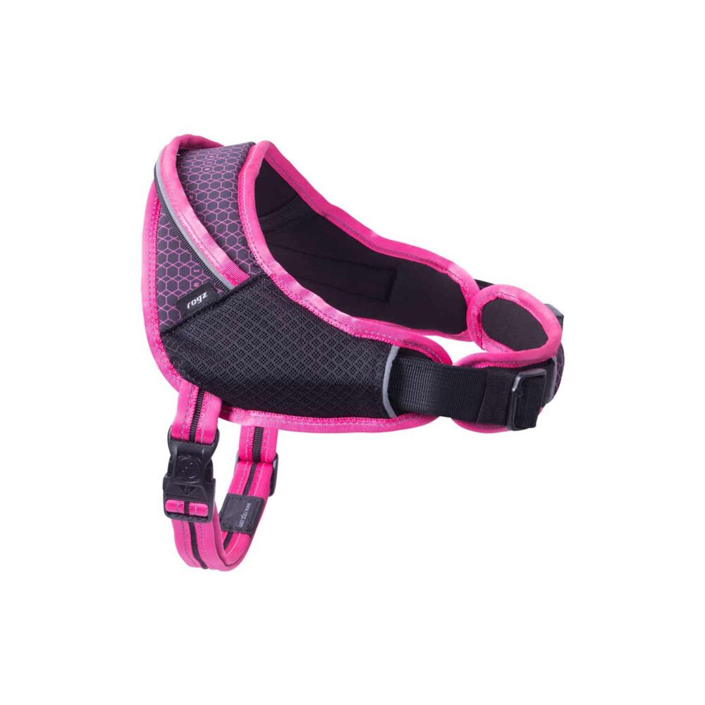 Rogz AirTech Sport Harness for dogs in pink
