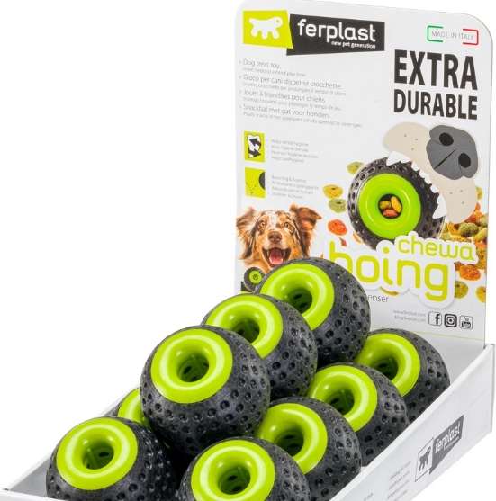 Ferplast Chewa Boing Dispenser Dog Toy Display