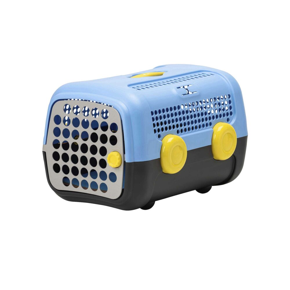 United Pets Transport Box A.U.T.O for dogs and cats blue/grey