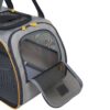 Zu&Lu Transport Box Car Seat Walney for Dogs and Cats in Grey