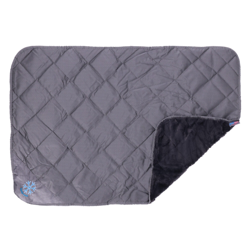 ThermoSwitch Samos travel mat for dogs in grey