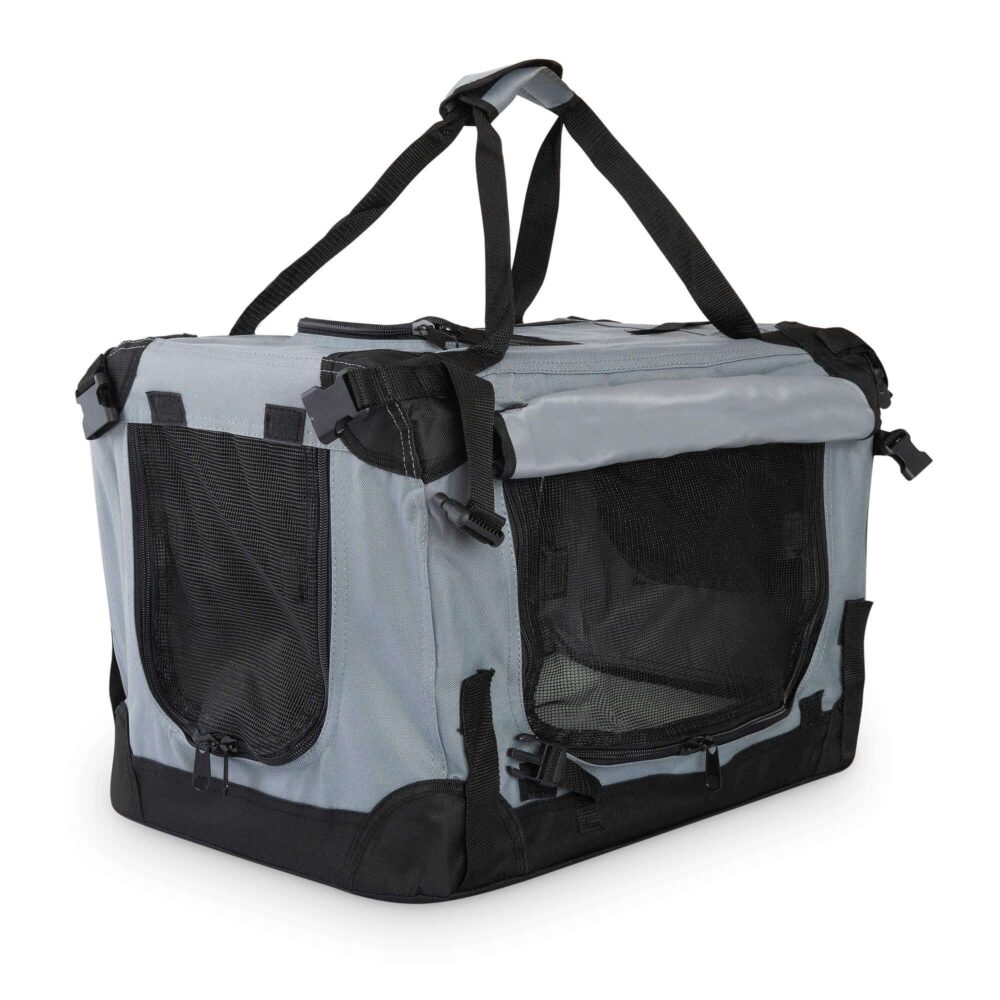 Freezack transport box Soft Kennel M for dogs in grey