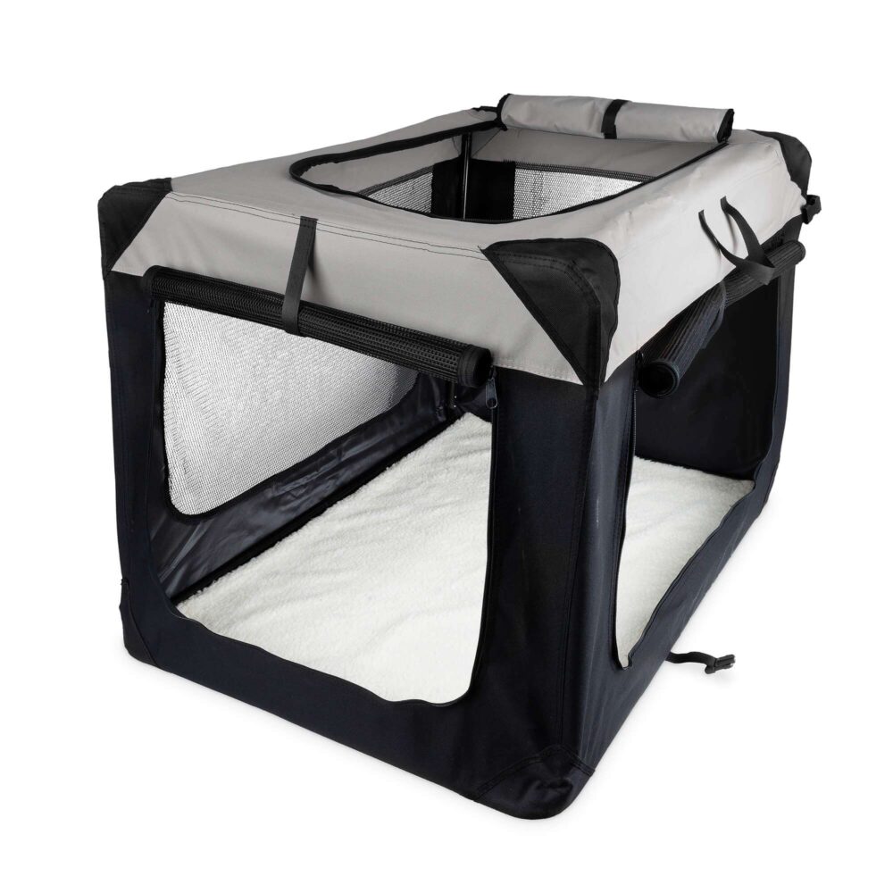Freezack transport box Sesto for dogs in grey