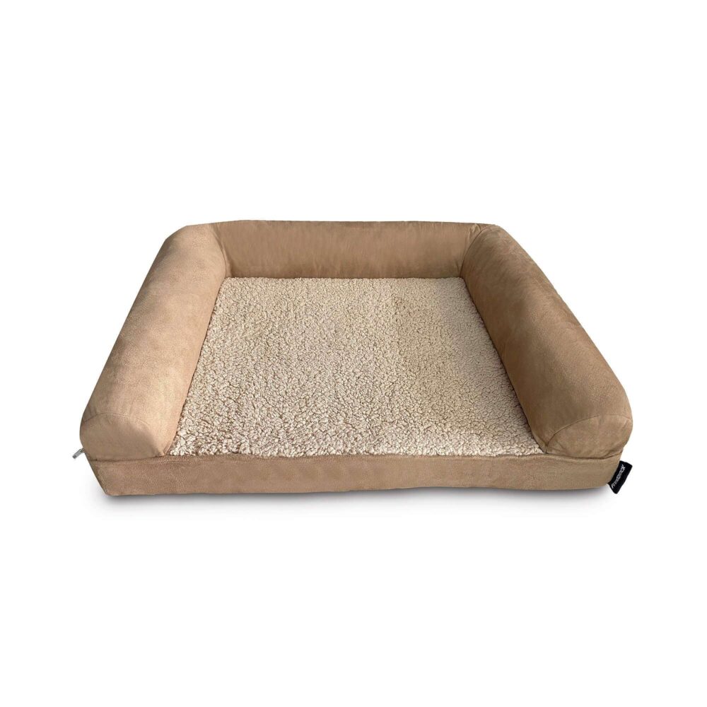 Freezack Soft-Air Bed for Dogs in Brown (91x69x16.5cm)