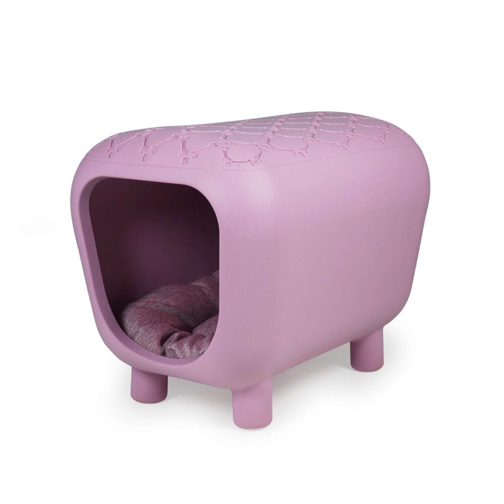 United Pets Pet Bench Pancuccia for dogs and cats in pink