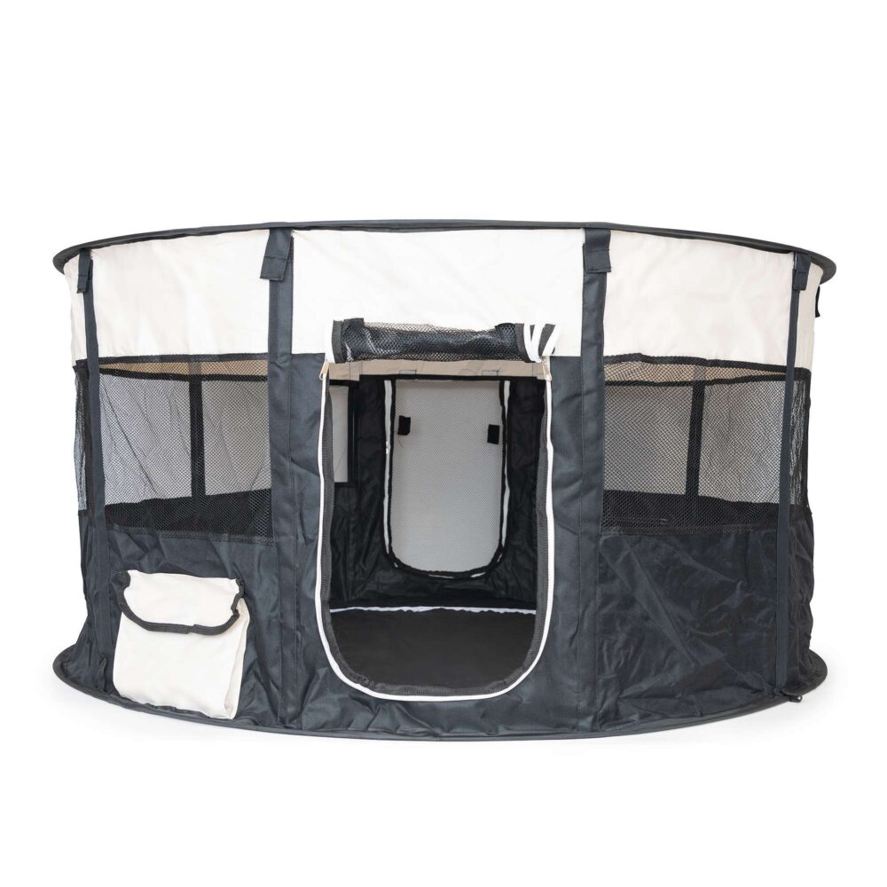 Freezack Soft Kennel Puppy Playground for dogs in black