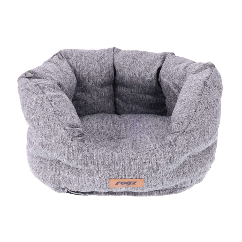 Rogz Billy dog ​​bed in grey