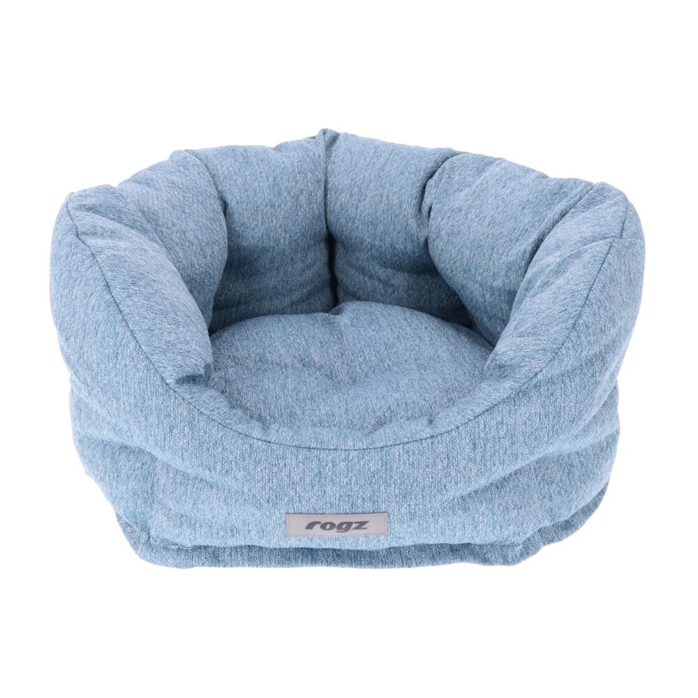 Rogz Billy dog ​​bed in blue