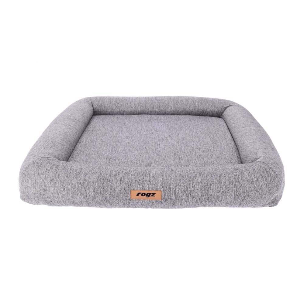 rogz Leon 2in1 dog bed in grey