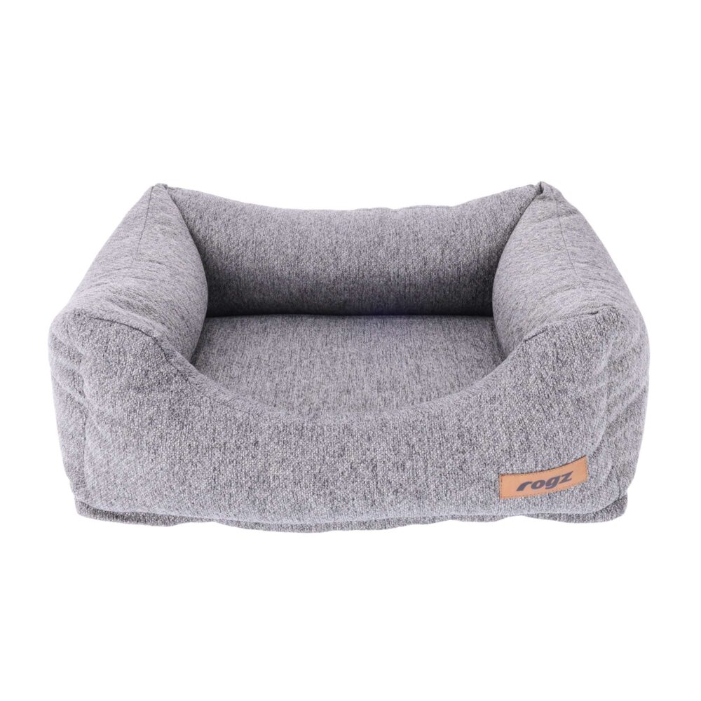 Rogz Ella dog bed in grey
