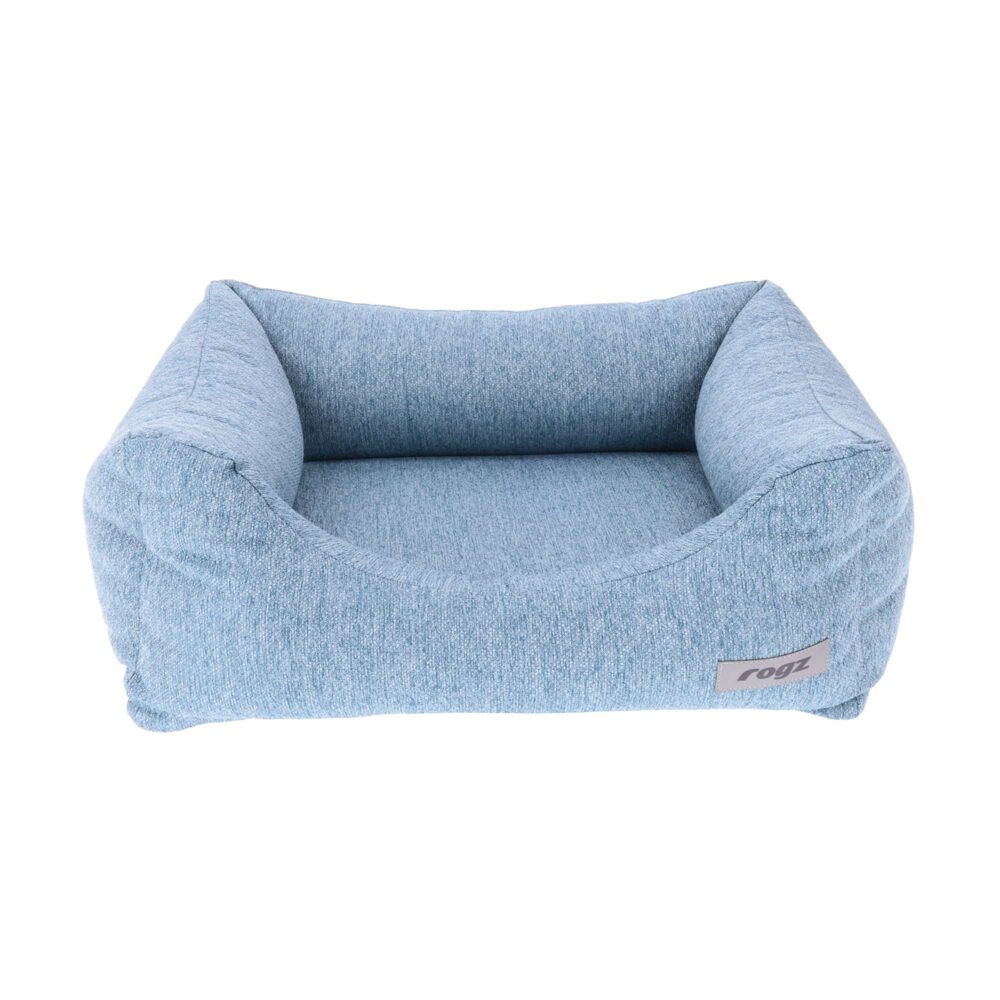 Rogz Ella dog bed in blue