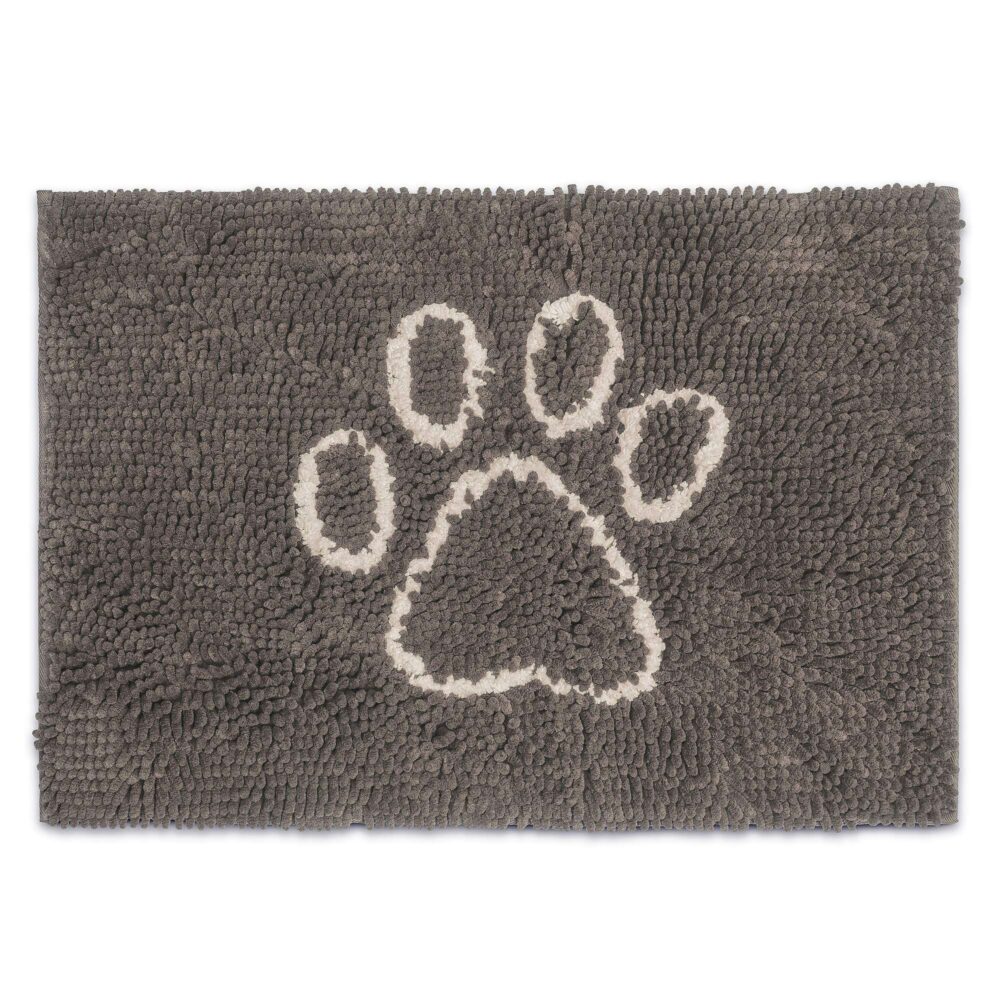 Dog Gone Smart Dirty Dog Doormat misty gray