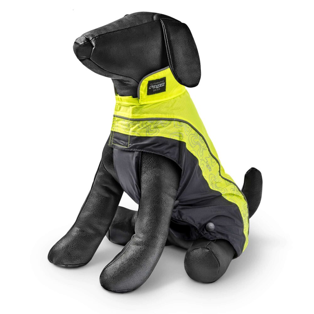 Rogz raincoat for dogs Rain skin yellow
