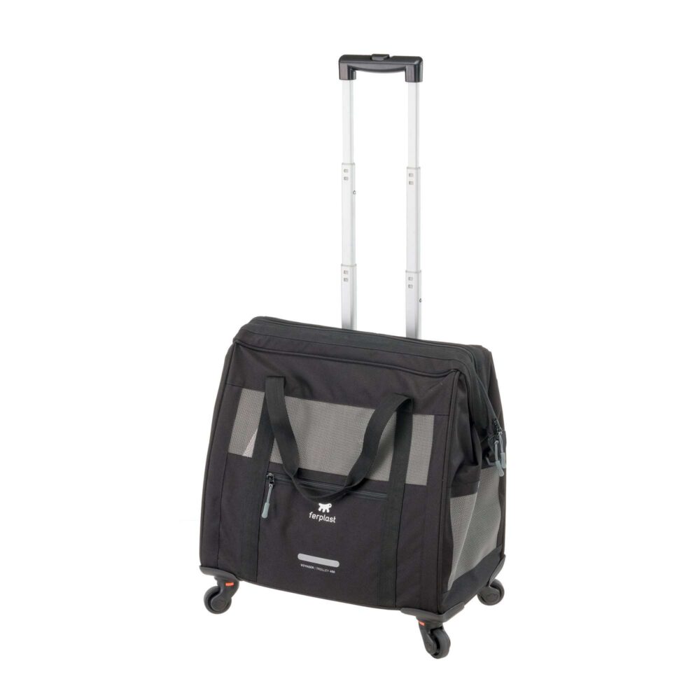 Freplast Voyager 450Eco transport trolley for dogs and cats in black