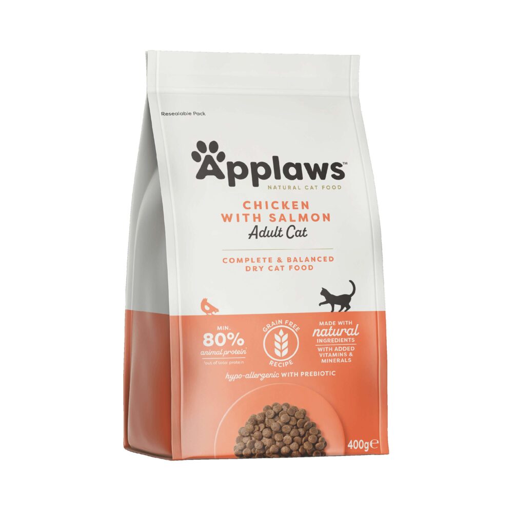 Applaws Adult dry food with chicken and salmon for cats