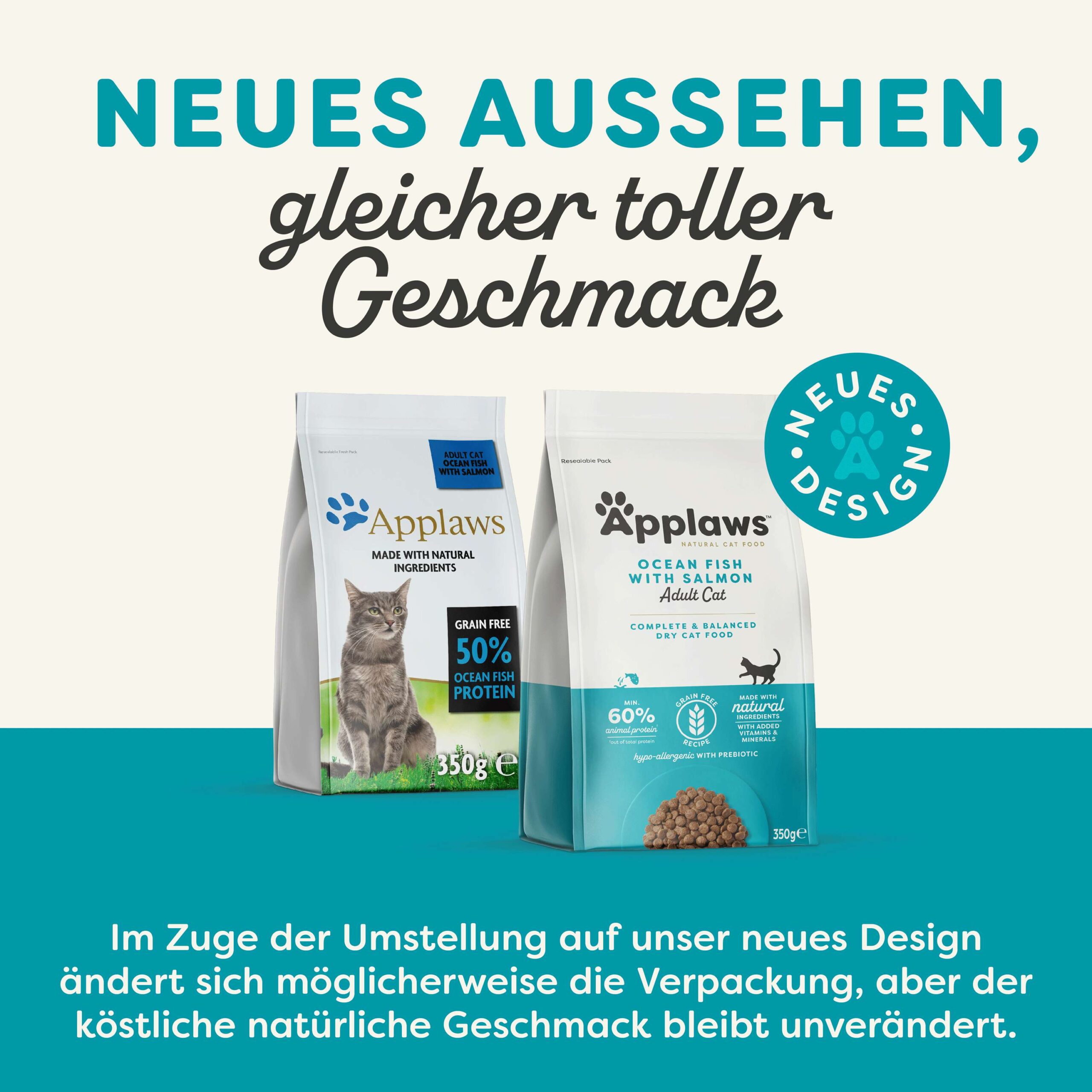 Applaws Adult dry food with salmon for cats