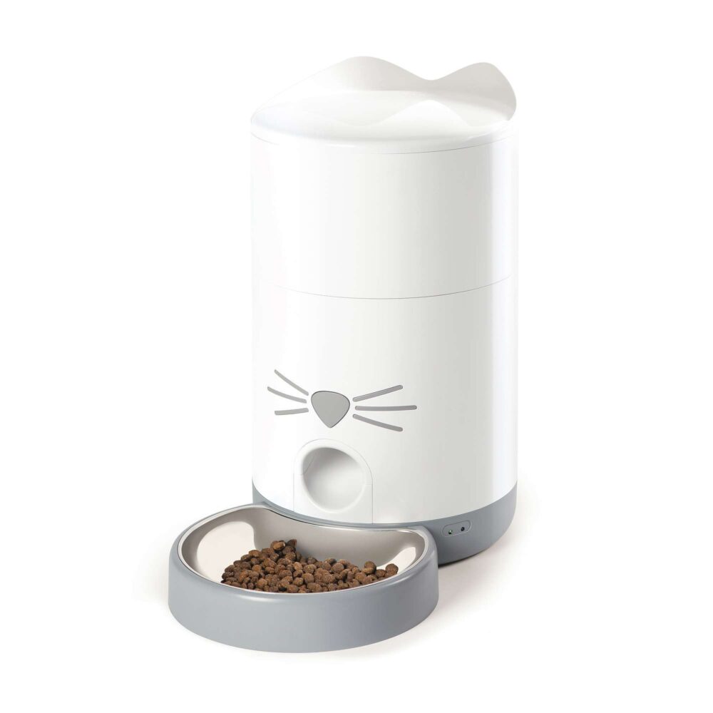Catit PIXI Smart Automatic Cat Feeder in White