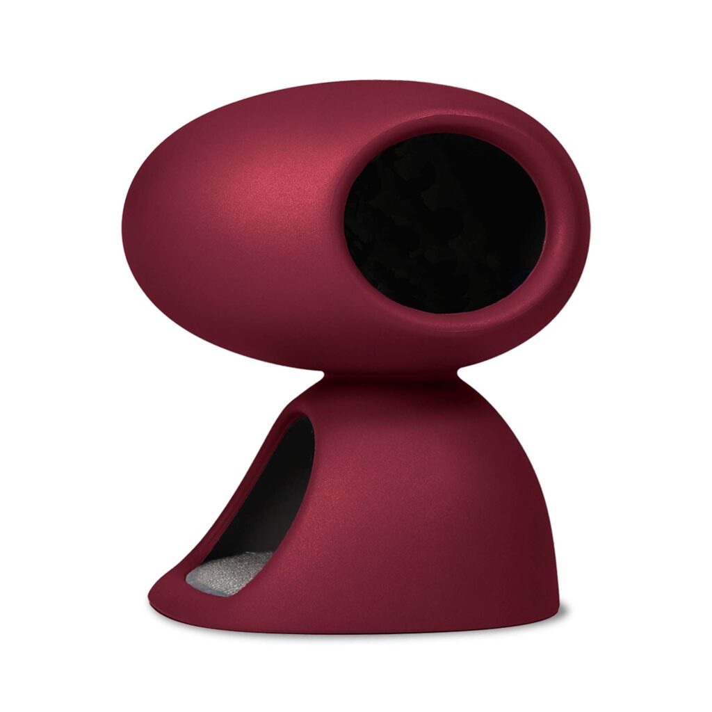 United Pets Cat Cave for cats in red