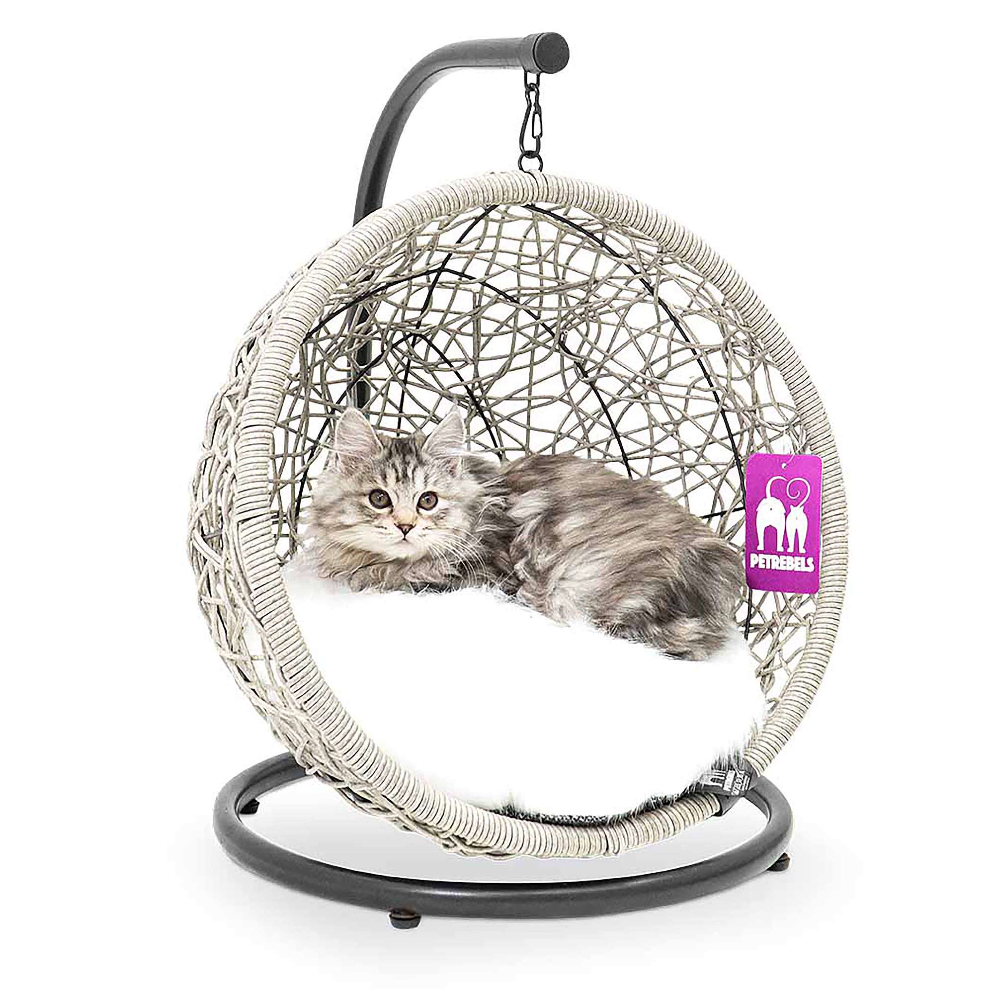 PetRebels cat bed House of Heaven Paris 47 in gray PetRebels cat bed House of Heaven Paris 47 in gray