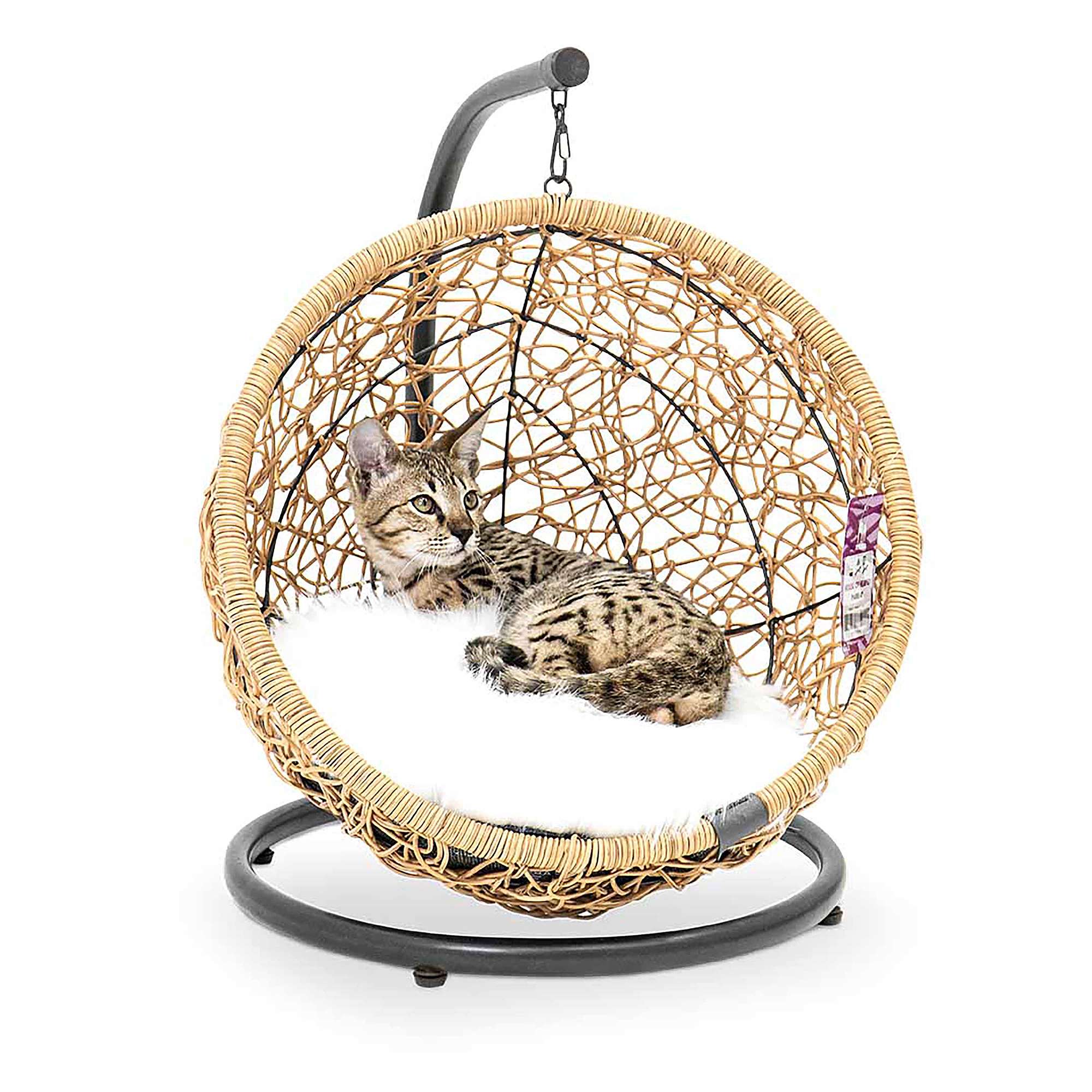 PetRebels cat bed House of Heaven Paris 47 in cream