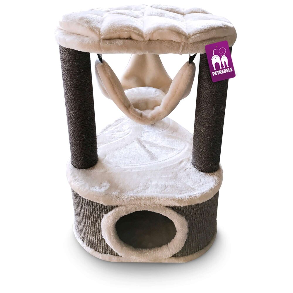 Petrebels cat tree Kings&Queens Catharina 80 beige