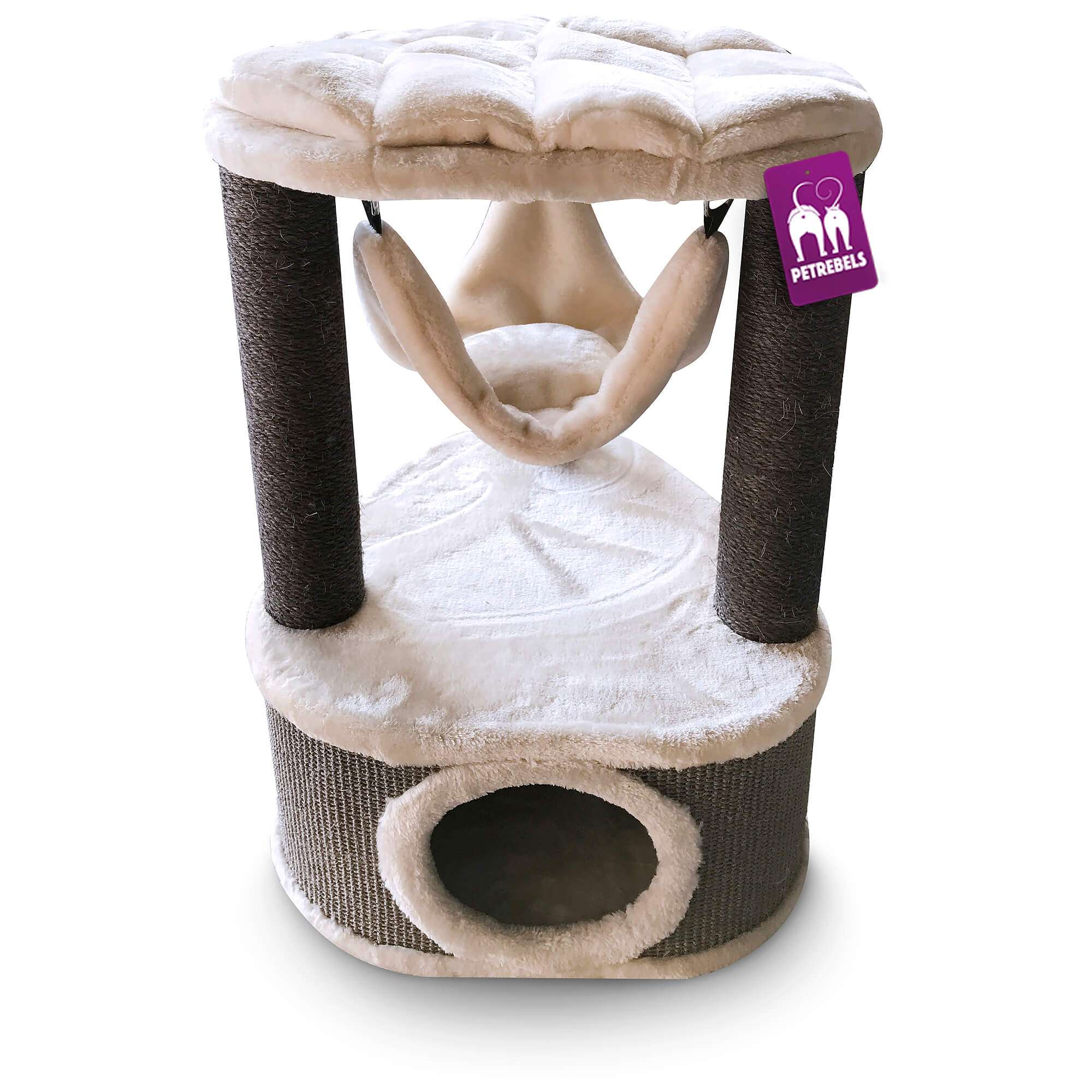 Petrebels cat tree Kings&Queens Catharina 80 beige