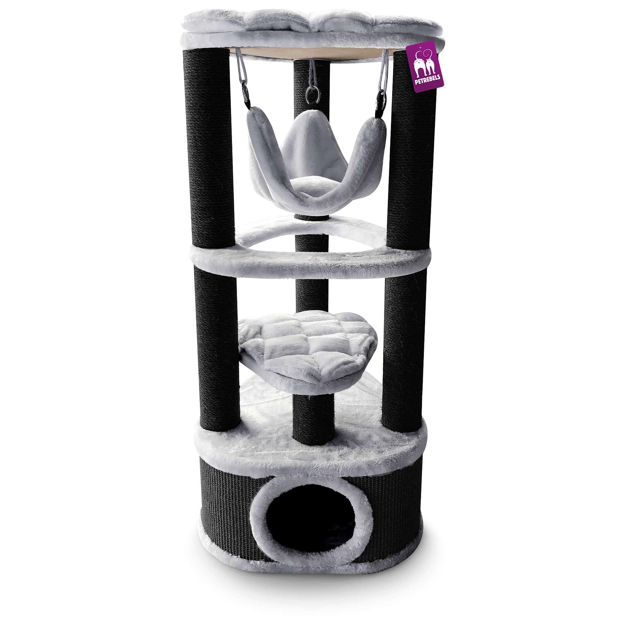 Petrebels Cat Tree Kings & Queens Catharina 120 gray