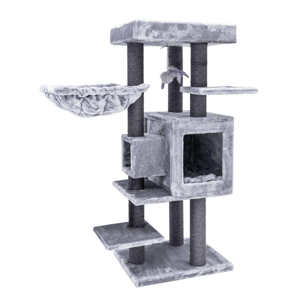 Petrebels King & Queens Cleopatra 134 cat tree in grey