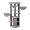 Petrebels King & Queens Ramses 158 cat tree in grey