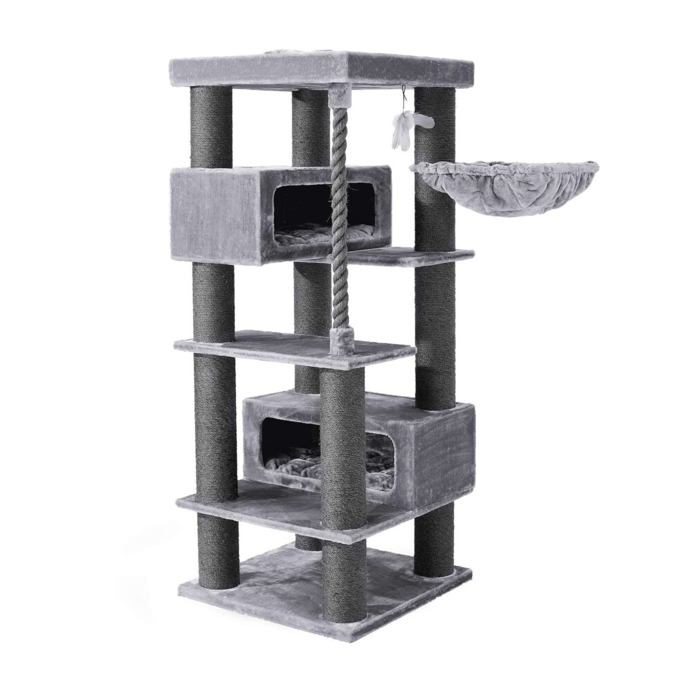 Petrebels Turnpike 190 cat tree in grey
