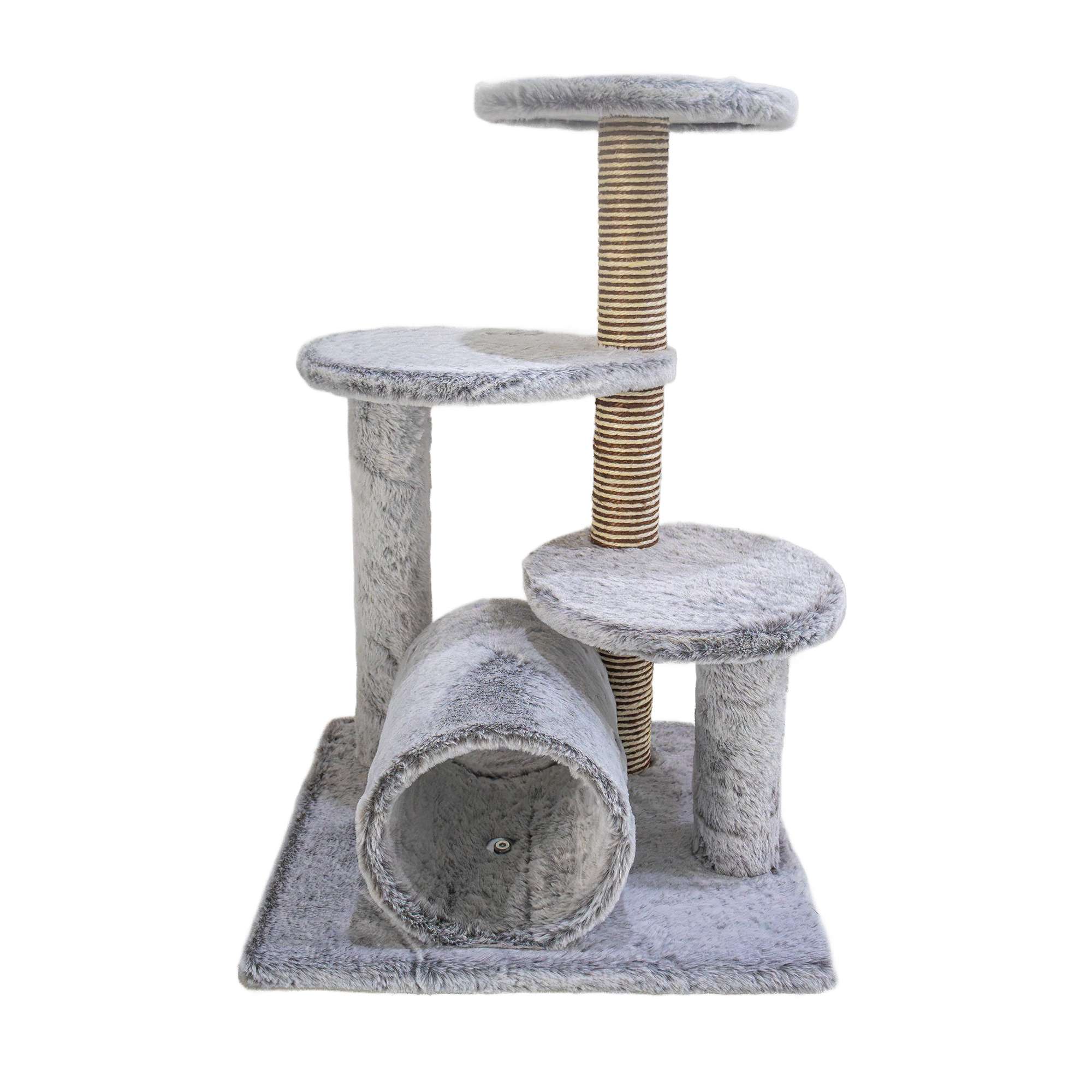 Petrebels Little Rebels Lynx 78 cat tree in grey/white
