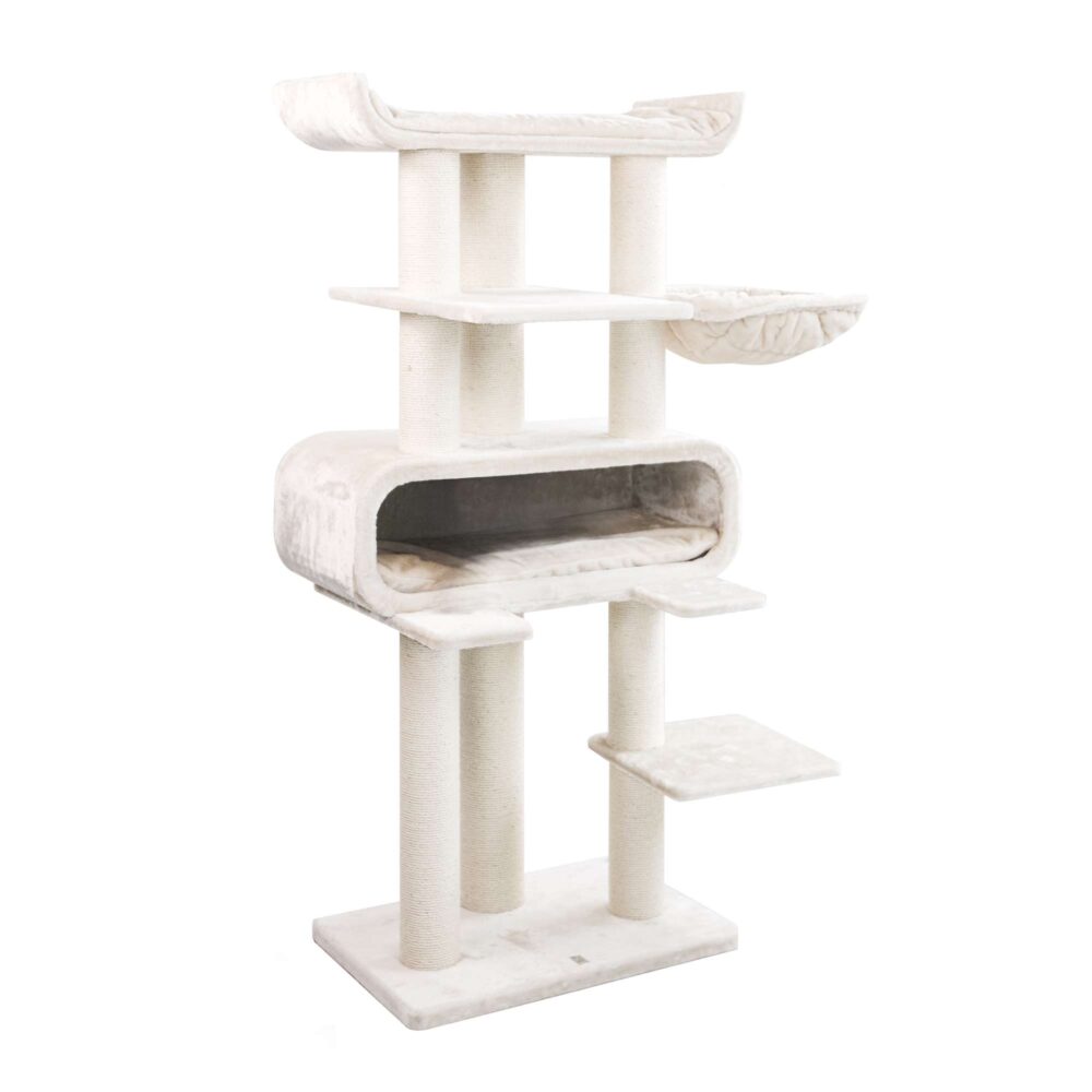 Petrebels Lucky Bastard Route 180 cat tree in cream