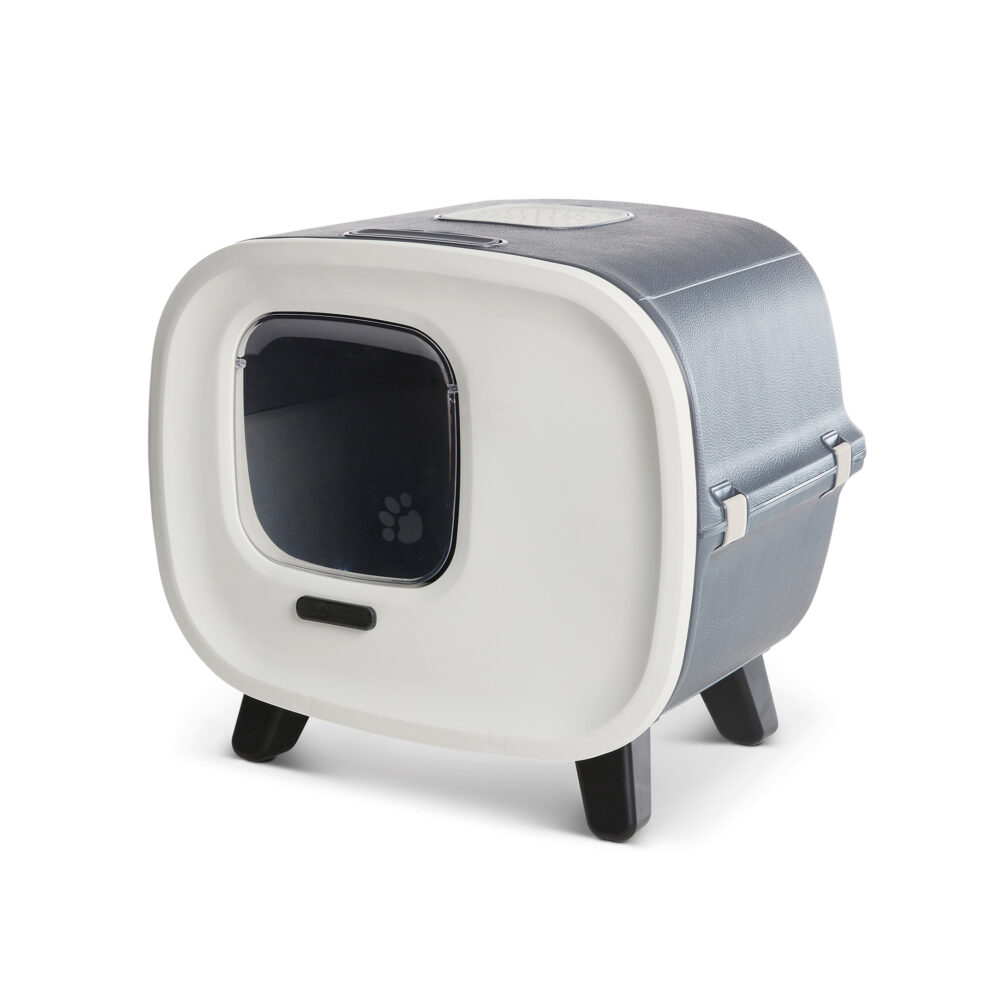 Savic Mira Deluxe Home cat toilet in grey