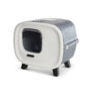 Savic Mira Deluxe Home cat toilet in grey