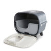 Savic Mira Deluxe Home cat toilet in grey