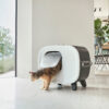 Savic Mira Deluxe Home cat toilet in grey