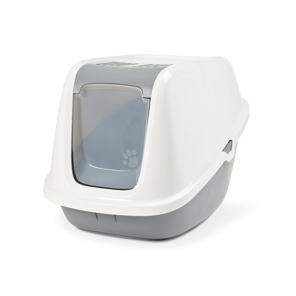 Savic Nestor Jumbo cat toilet in gray