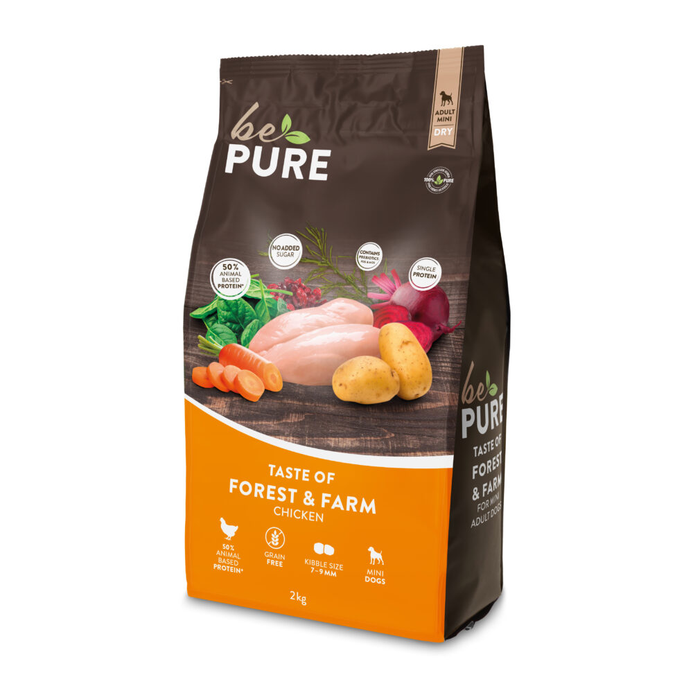 bePure Taste of Forest & Farm Trockenfutter für Hunde